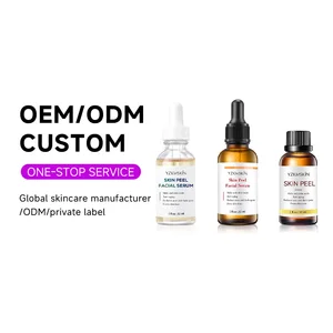 OEM ODM Ordinary Vitamin c Skin Care Serum Reduce Acne Dark Spots Face Ampule Korean Moisturizing Yellow Organic Brightening