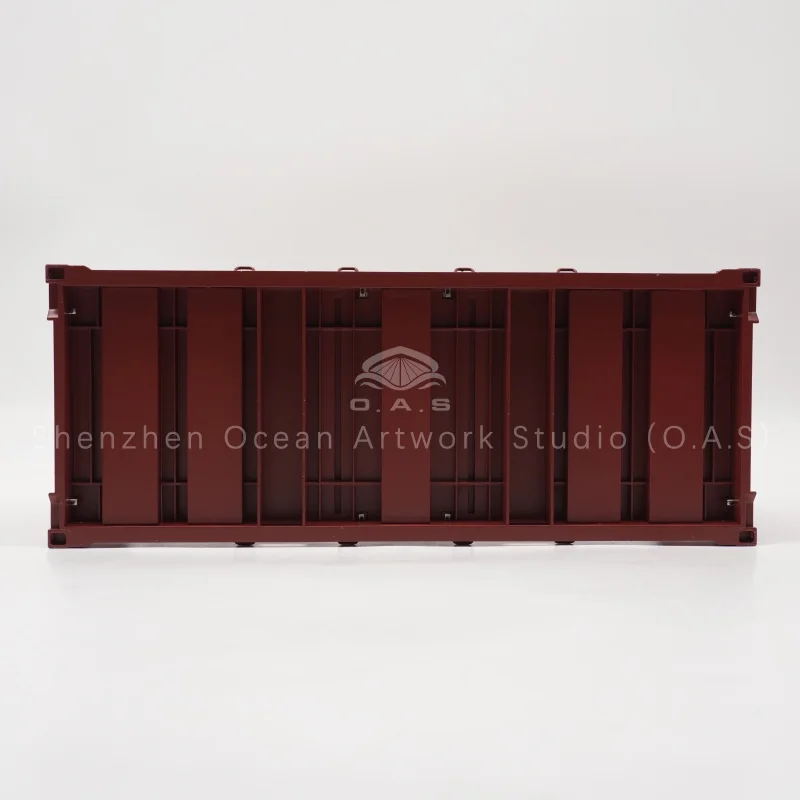 Custom TRITON Flat Rack Container Model, high simulation shipping line display model. Fully custom made for logos & colors. Ideal business gift, exhibition ornament, logistics souvenir. Factory direct supply for bulk orders.Amber@vesselmodel.com Tel：+86 18038048785