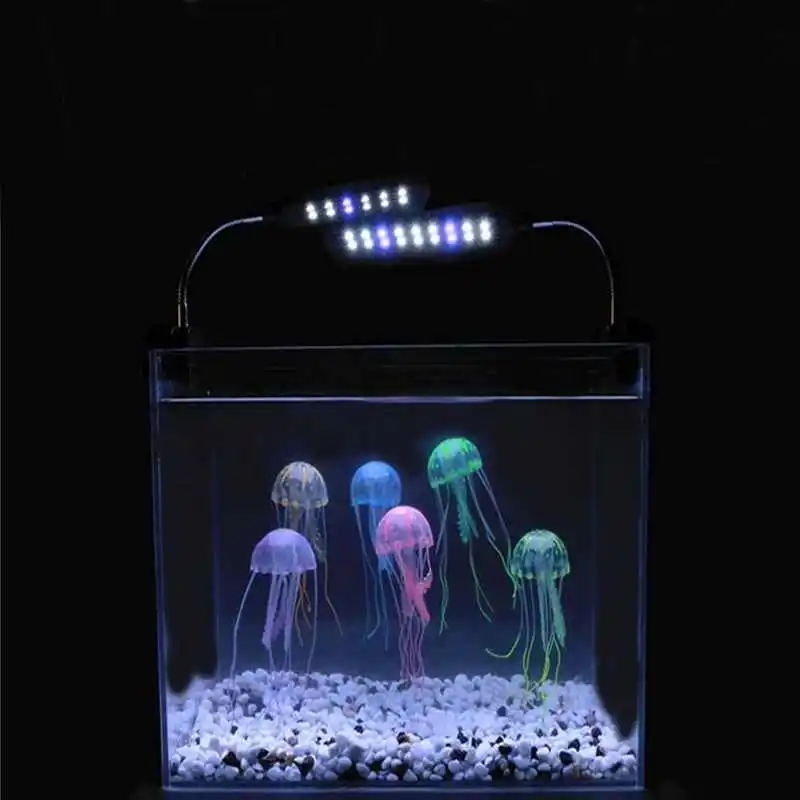 onderwerpen Hoelahoep creëren Jellyfish Water Tank Aquarium Decoration Artificial Glowing Effect  Jellyfish Ornament Fish Tank Decor Colorful Home Decoration - Buy  Transparent Fluorescent Jellyfish,Aquarium Decorative Jellyfish,Silica Gel  Jellyfish Product on Alibaba.com