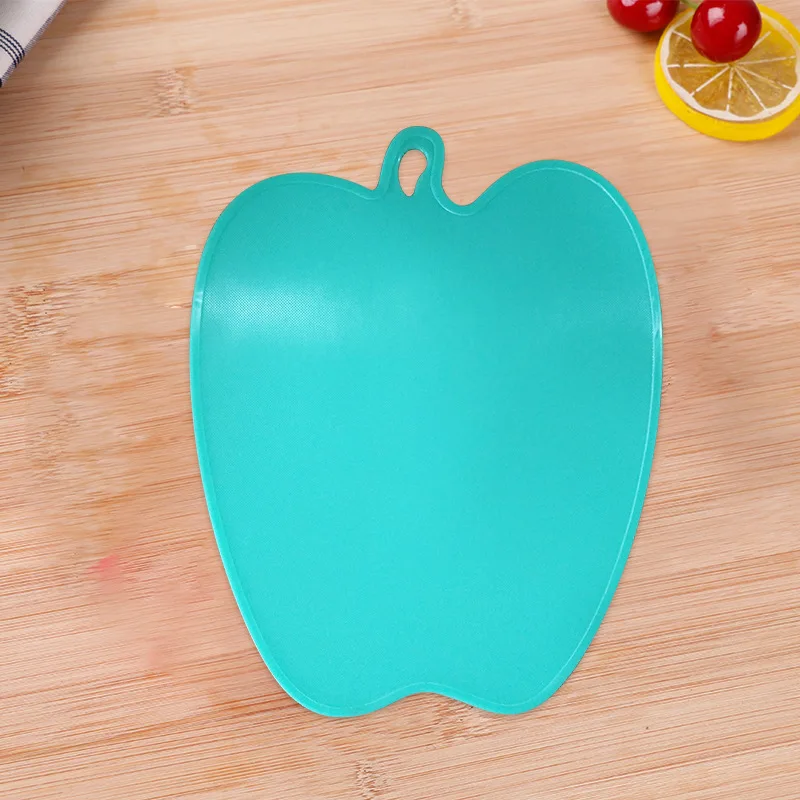 Colorful apple Shape Large Plastic Cake Cutting Mat Board