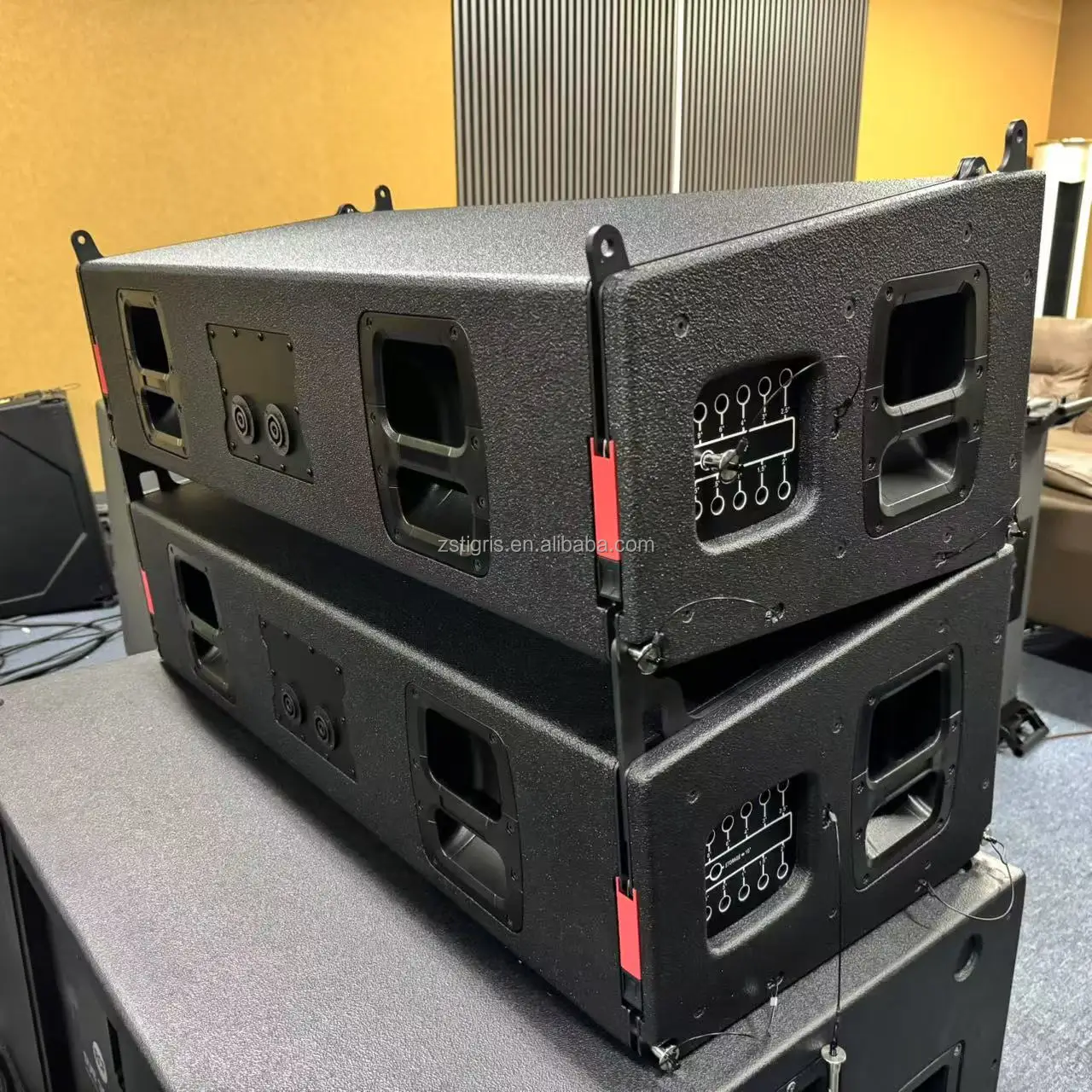 VTX A12 Dual 12 inci cara profesional Audio pasif Line sistem Array suara  sistem luar ruangan bertenaga JBIL Line Speaker Array