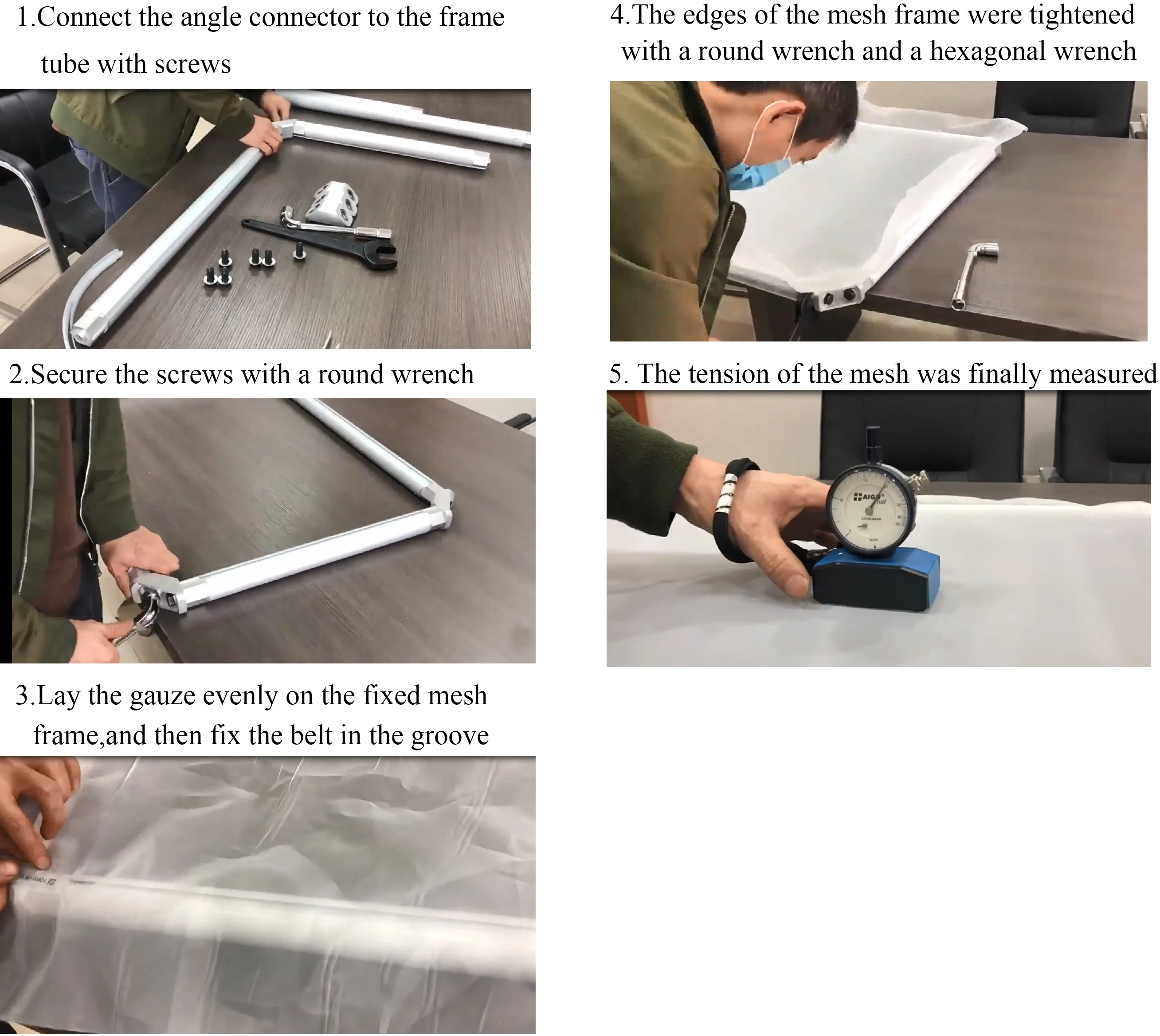 Easy Self Tensioning Screenprinting Manufacturer Equipment Shirt