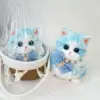 20724-Blue (Gray) Kitten Squishy
