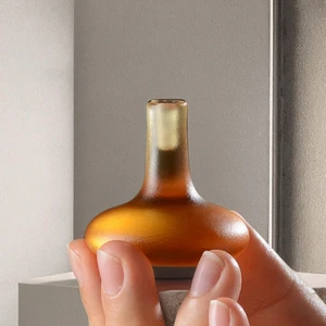 2023 Religious Crystal New Idea Home Decor Asian Zen Life Song Dynasty Mini Bottle Incense Burner Holder