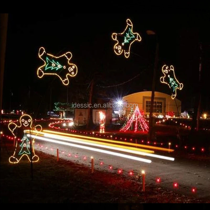 Outdoor Heart Shaped LED Light Arch Wedding Entrance Lighting for Party Decoration