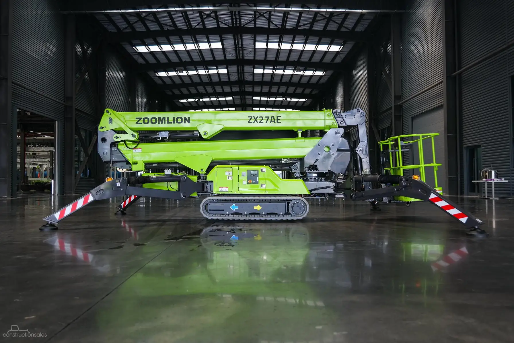 ZOOMLION 27m Spider Ladder Lift Truck - Versatile & Durable