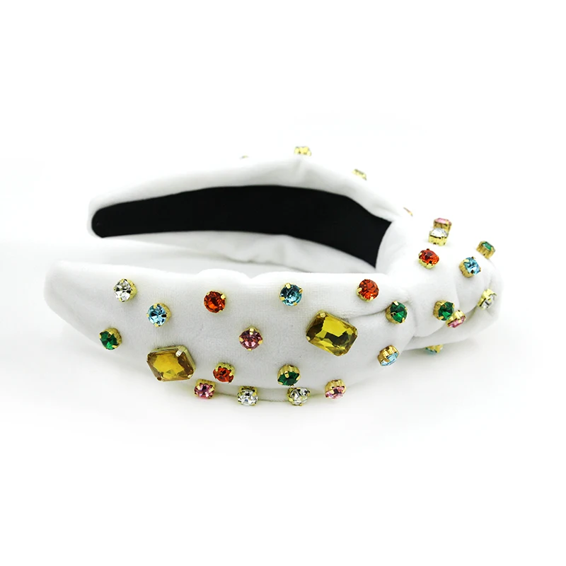 Shenglan 2023 Valentine's Day Headband With Colorful Rhinestones