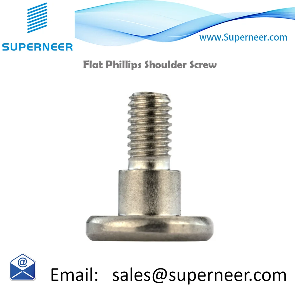 Machinery Hardware Bolts Uxcell 304 Stainless Steel Shoulder Bolts - M6 Thread 8mm Shoulder (5 Pack) 304 Stainless M6 Shoulder Bolts With Hex Socket Drive