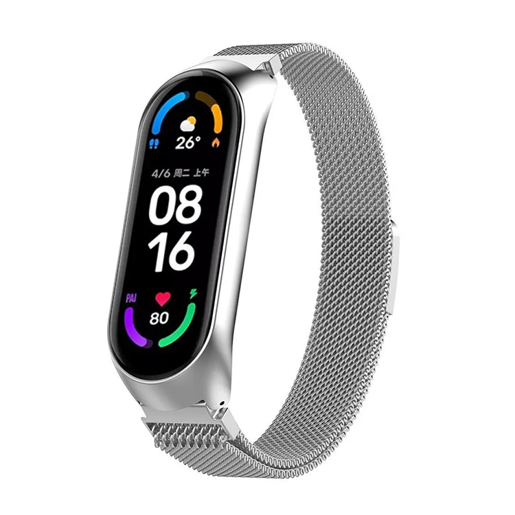 Stylish Watch Band for Xiaomi Mi Band Stainless Steel