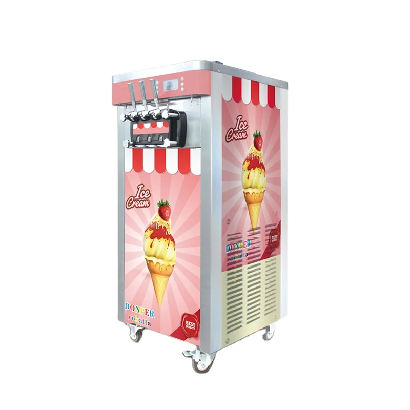 部品アイスクリームマシンソフトクリームディスペンサー| Alibaba.com