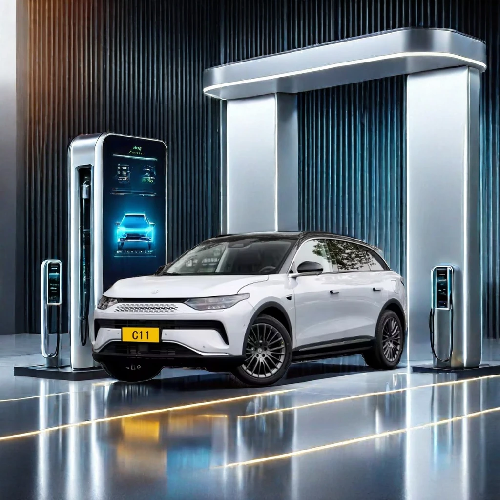 2024 Leapmotor C11 Mid-Size 5-dørs 5-sæder SUV Ny Hybrid Electric Car Høj hastighed 170km/h Made in China