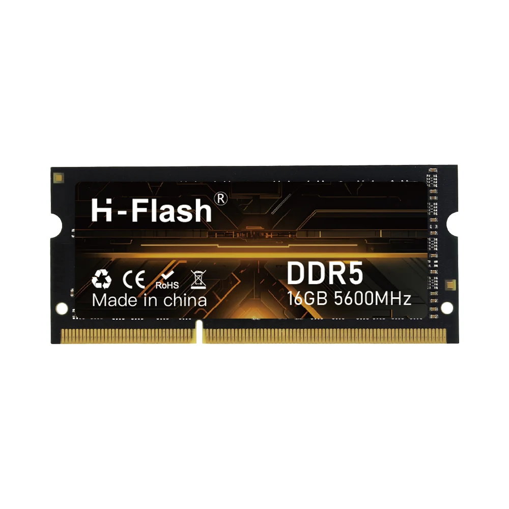 H-Flash DDR5 Memory: 8GB, 16GB, 32GB, 4800-5600MHz RAM for Laptops
