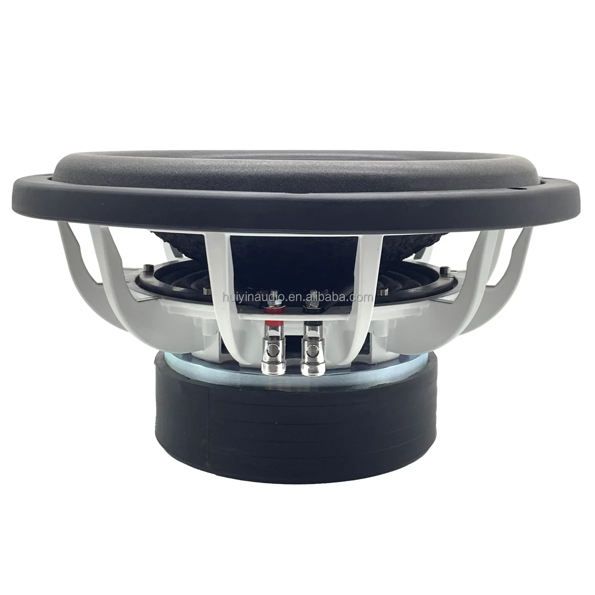 subwoofer para automóvil de 12 pulgadas con doble bobina móvil, audio para automóvil de 12 V, modelo 1275-086, 1500 W RMS, con cono de papel y borde de espuma, bastidor de aluminio, para sonido automotriz