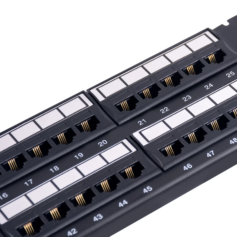 Производитель 50 портов cat3 rj11, патч-панель cat3 keystone jack, сетевая проводка, металлическая патч-панель UTP rj11 cat3, патч-панель