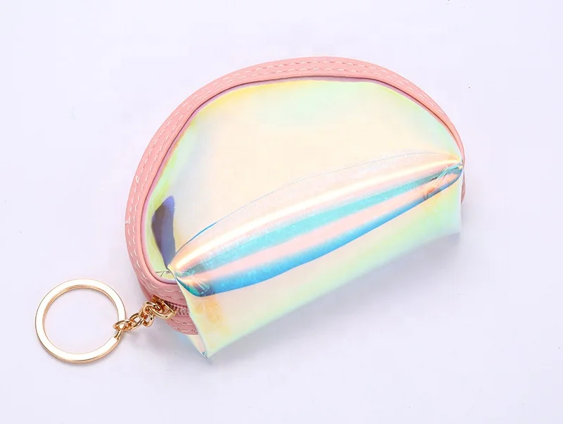 Llavero Transparente Para Monedero, Bolsa Transparente