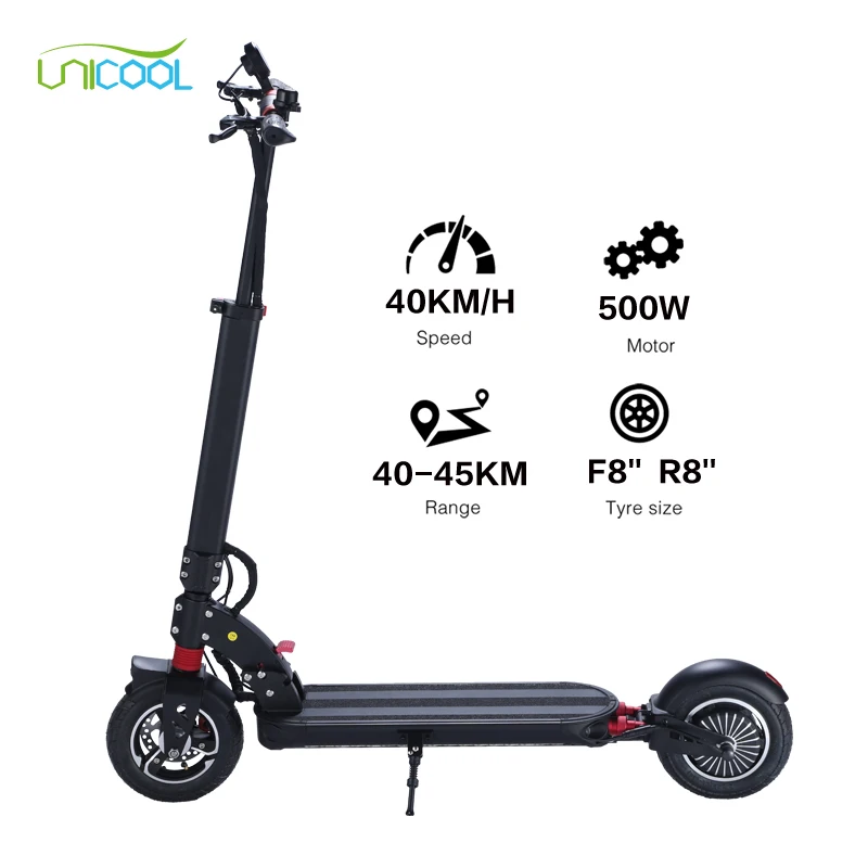 Trottinette Électrique Pliable OOTD T10 - 500W, 48V 18Ah, 60 km