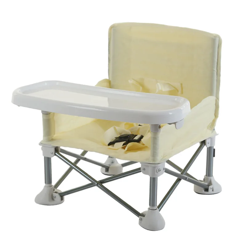 Multifunction Baby Dining Feeding Chair With Protection Belt Detachable for Washing Portable Baby Beach Chair