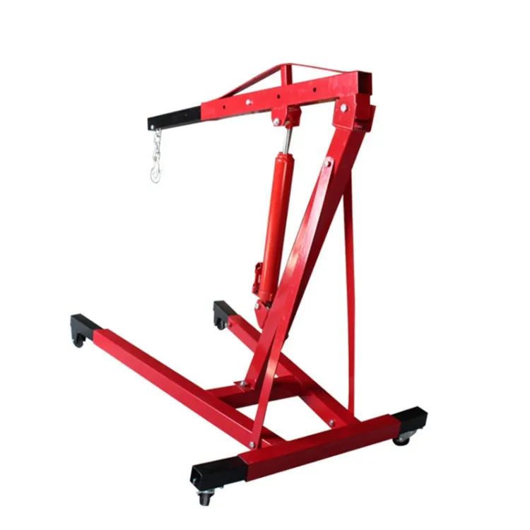 Multifunctional Heavy Object Handling Tool Car Engine Lifting 2T Shop Crane