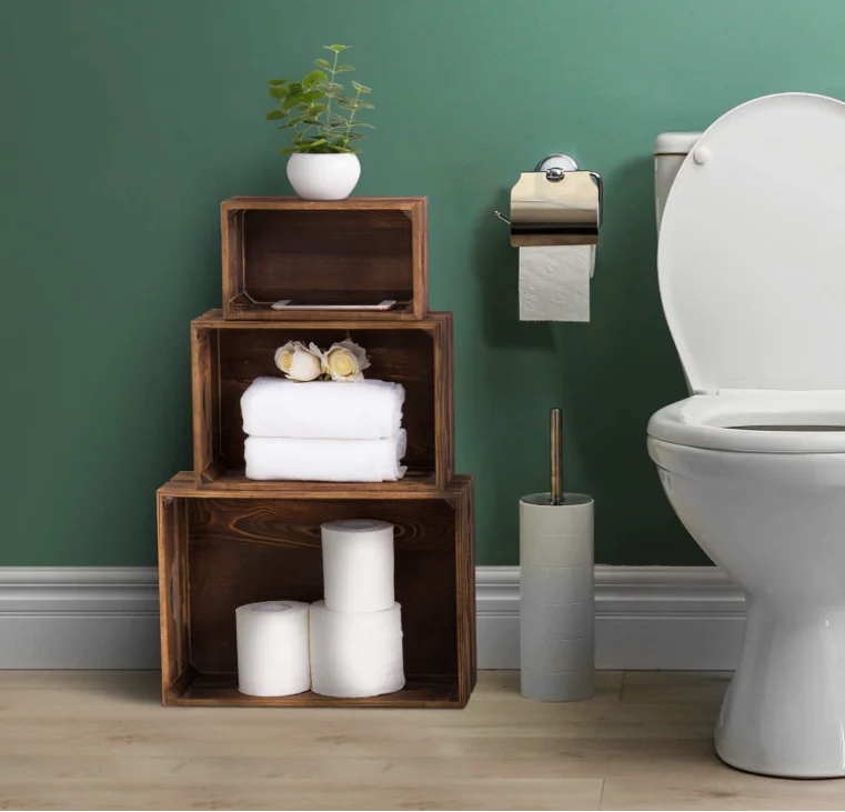 Living Room Retro Storage Decorative Frame Can Be Stacked Multifunction