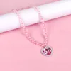 Cherry blossom pink Princess necklace