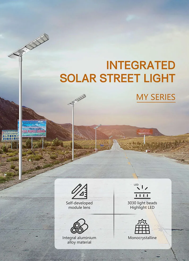 Best Selling Waterproof 100W 120W 150W 180W 200W Outdoor Led Solar Street Light