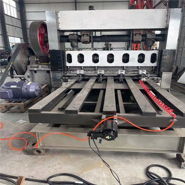 160T Heavy Type 6mm Thickness Expanded Metal Mesh Making Machine