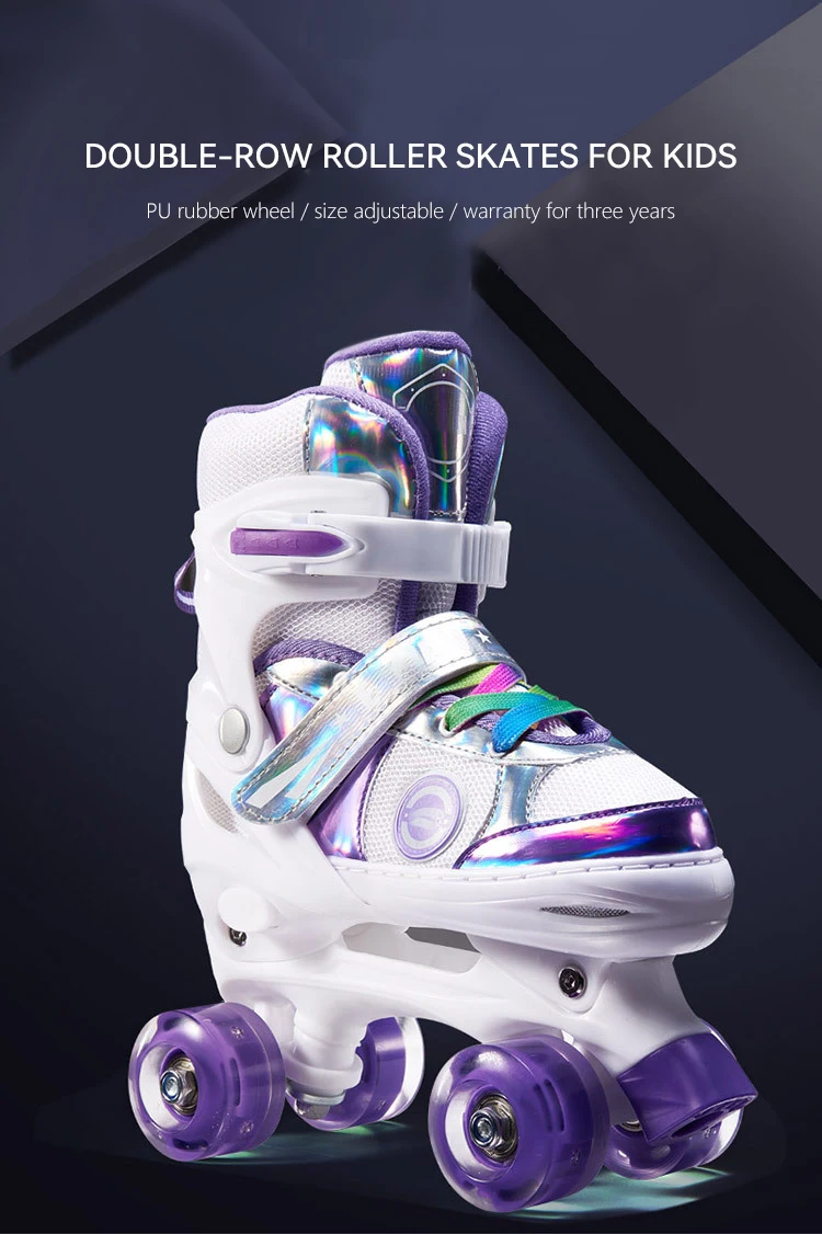 Aisamstar Wholesale Kids Flashing Roller Skates Sepatu Roda Anak