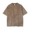 Wax-printed sandy color