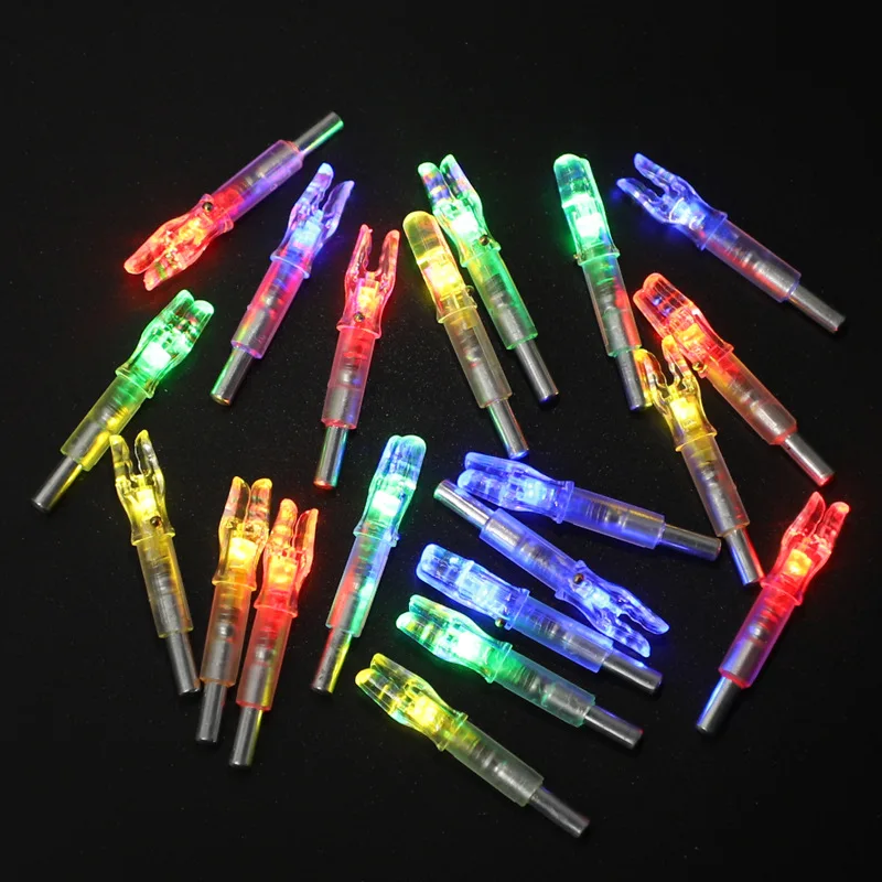 Lighted Arrow Nocks Luminous Arrow Nock Bow String Triggers Automatic
