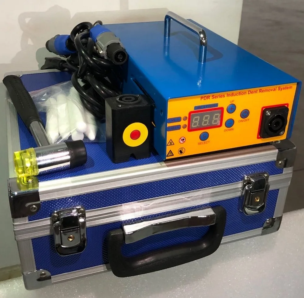Kit Débosselage Voiture Sans Peinture 1000W – Machine à Induction Chauffante Pour Réparer Bosses Et Petites Déformations Facilement (220V)