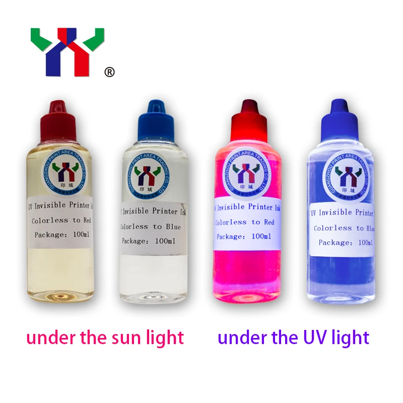 Ceres Solvent Based UV Invisible Ink for Printer - 100ml