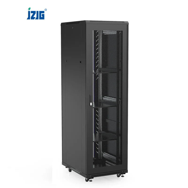 47U 600*800 Computer Cabinet Easy Installation 19 Inch Steel Network Server Rack with Glass Door for Data Center