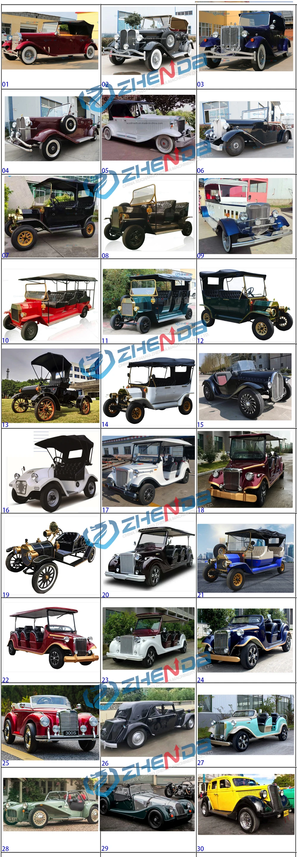 2022 Best Price Classic Vehicle Quality Vintage Car/4 Seat Antique ...