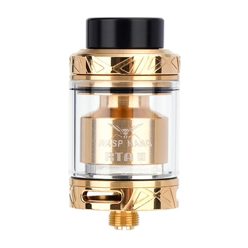 Электронная сигарета vape tank kit oumier wasp nano v2 rta для выбора предпочтений воздушного потока, максимизации вкуса