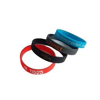 Cheap silicone bangle buy custom silicone bracelet promotional gifts