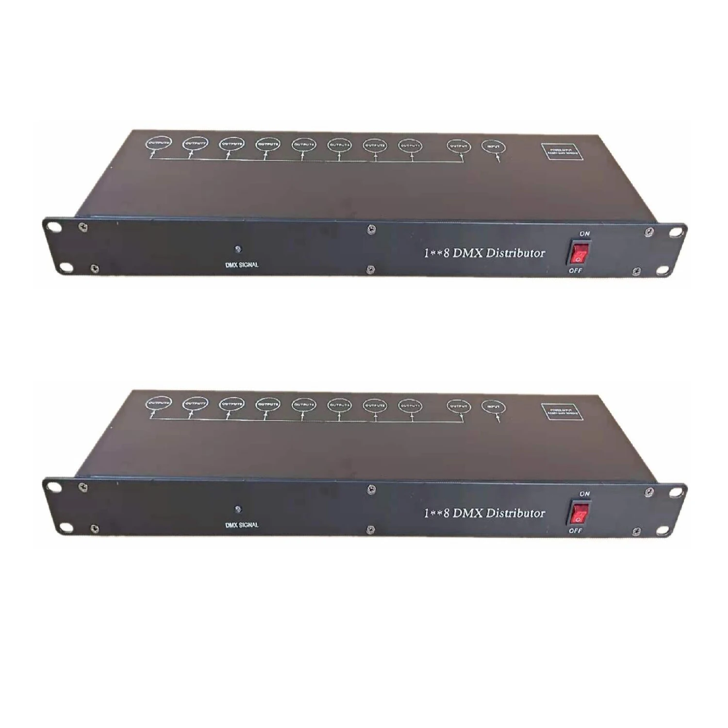 8CH DMX Splitter 512 Light Controller Stage Effect Light Controller
