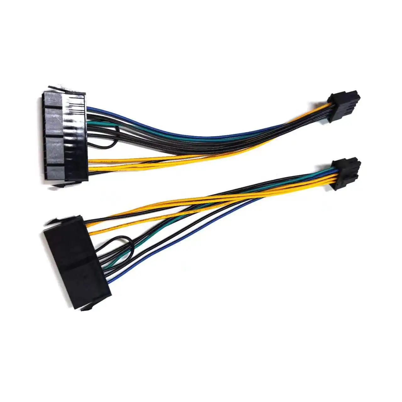 COMeap Adattatore Di Alimentazione Da 24 Pin A 10 Pin: Cavo Intrecciato Per PSU ATX, 30 Cm, Per Schede Madri Lenovo E Server, Potenza 1000W, Kit Con Fascetta