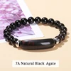 7A Agata nera naturale