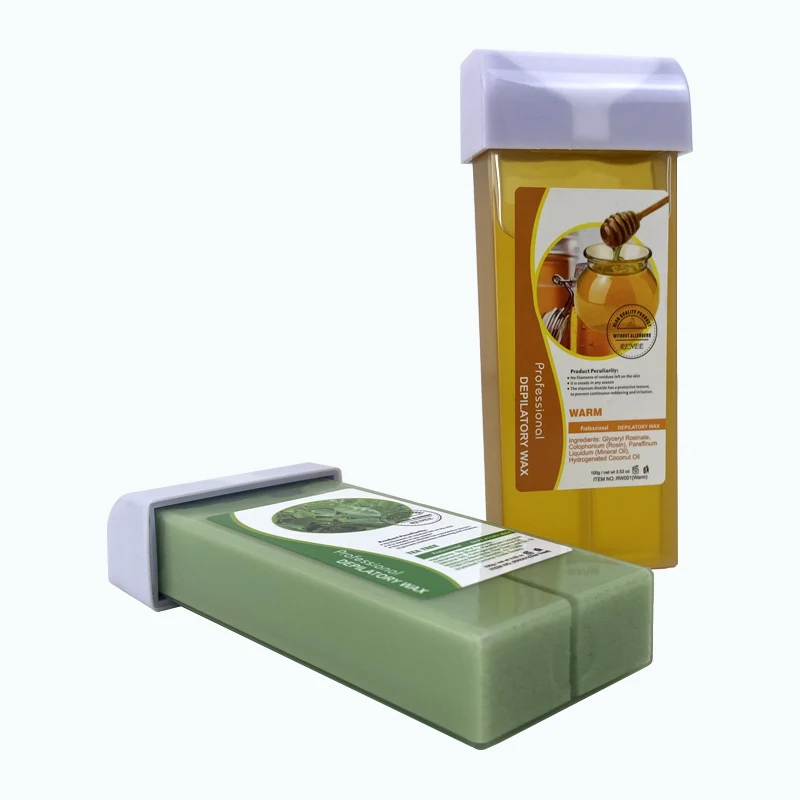 High Quality Roll on Wax Depilatory Soft Wax Roller Warmer at Home Waxing Kit for Hair Removal Care