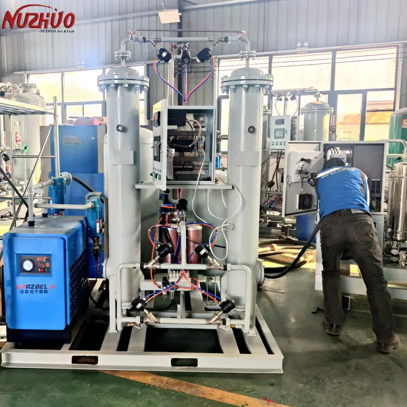 NUZHUO Plant N2 Generator Popular Small Nitrogen Generator Equipment Nitrogen Gas Generator