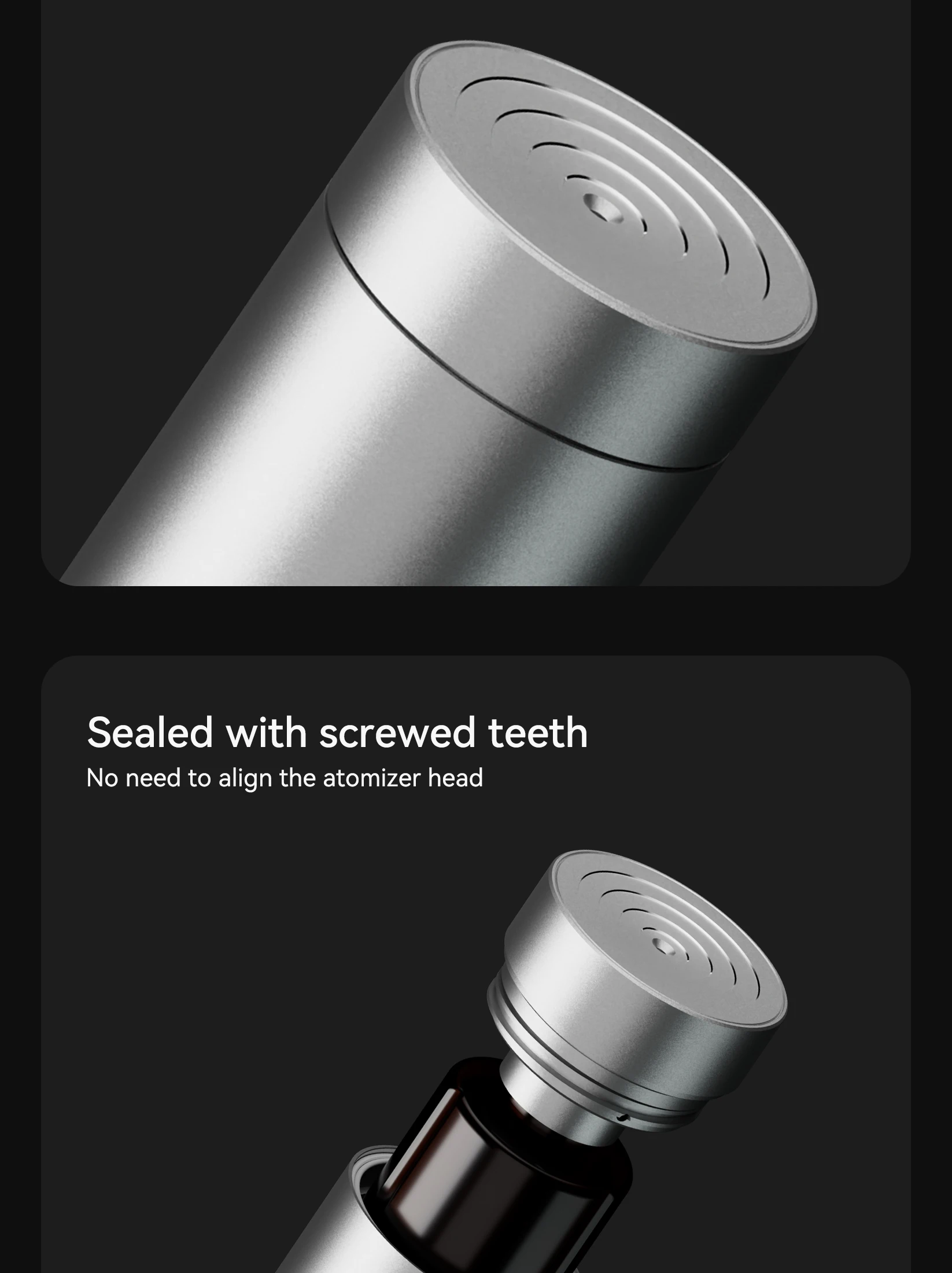 Luxury Hotel Collection Studio Scent Diffuser Silver Black Cylindrical ...