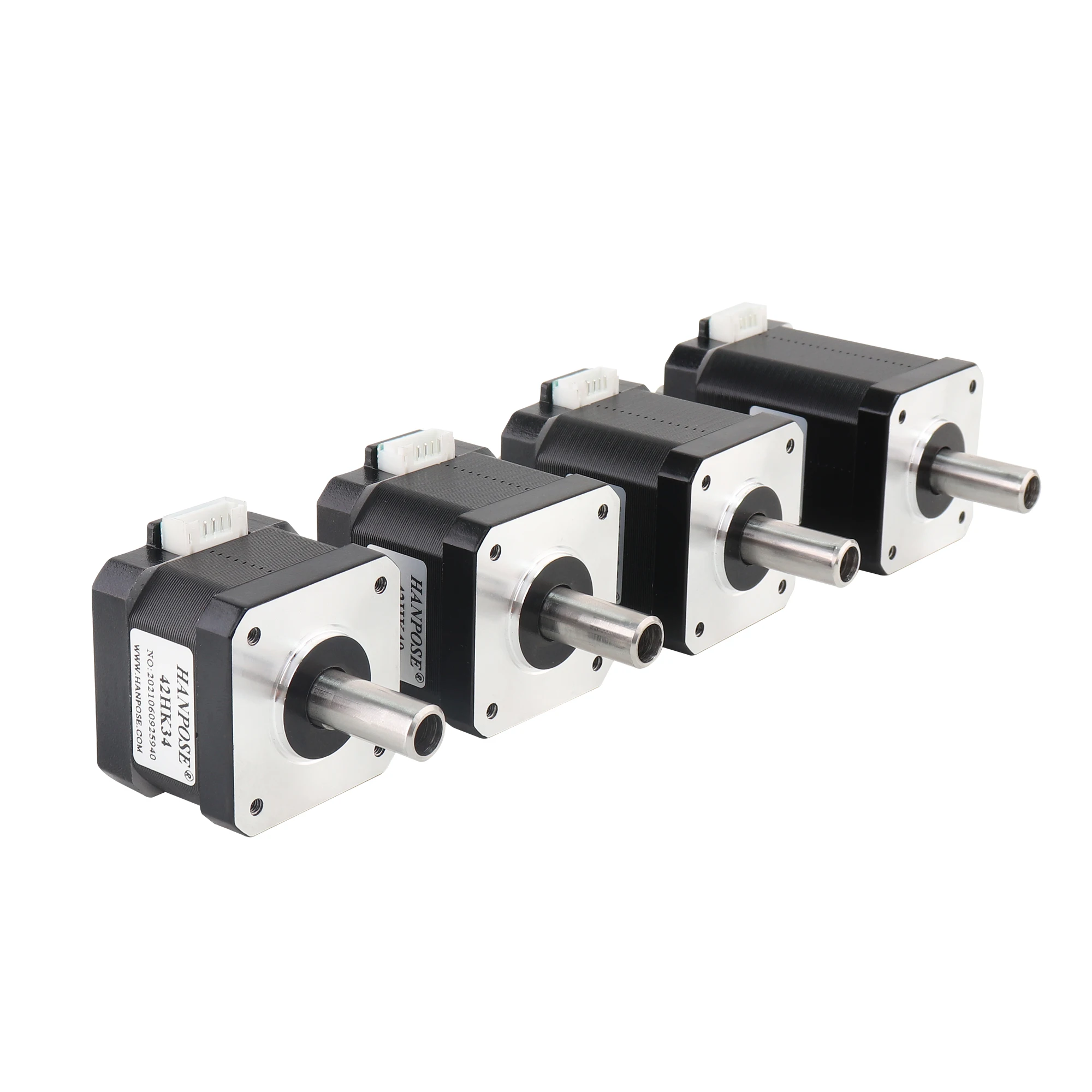 ဟန်ပိုးစ် အခမဲ့ပို့ဆောင်ရေး ၁.၅A ၄၀N.cm ၄၂HK40/၃၄/၄၀/၄၈/၆၀ CNC မီလ်လင်းစက်အတွက် အလေးချိန်ပေါ့ပါးသော နှစ်ခုသော အက်စစ်မော်တာ ချောင်းပေါက်ပါသော နီမာ၁၇ နှစ်ခုသော အက်စစ်မော်တာ