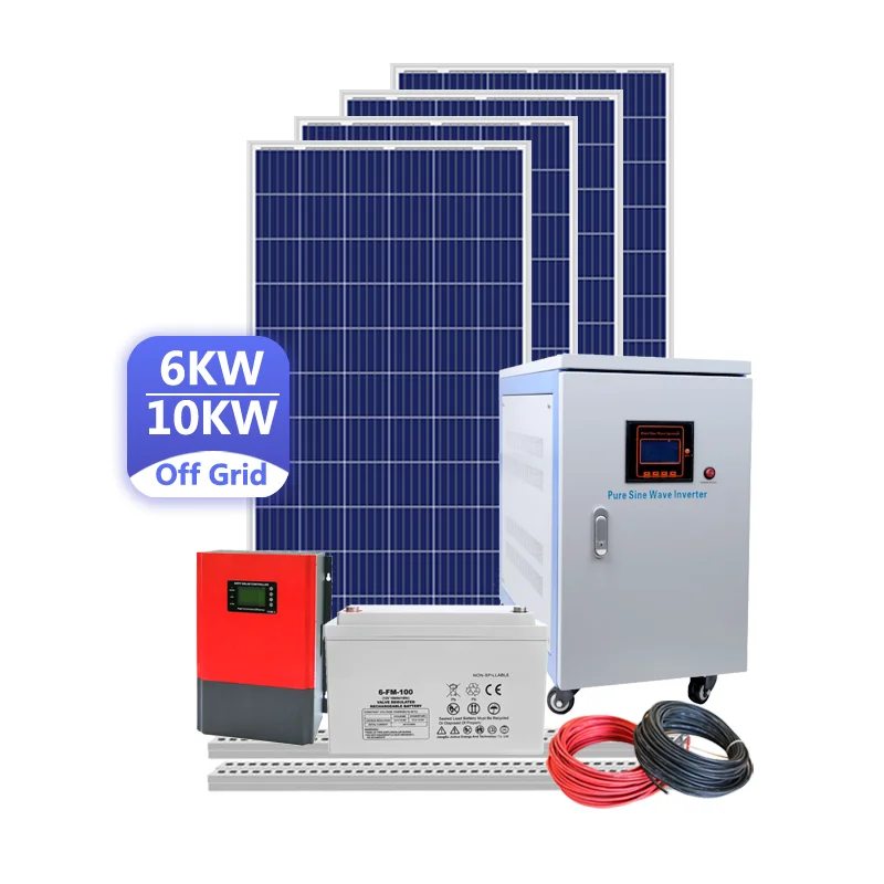 10kw off grid solar panel kit set for home system use