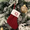Knitted ds red-letter socks q