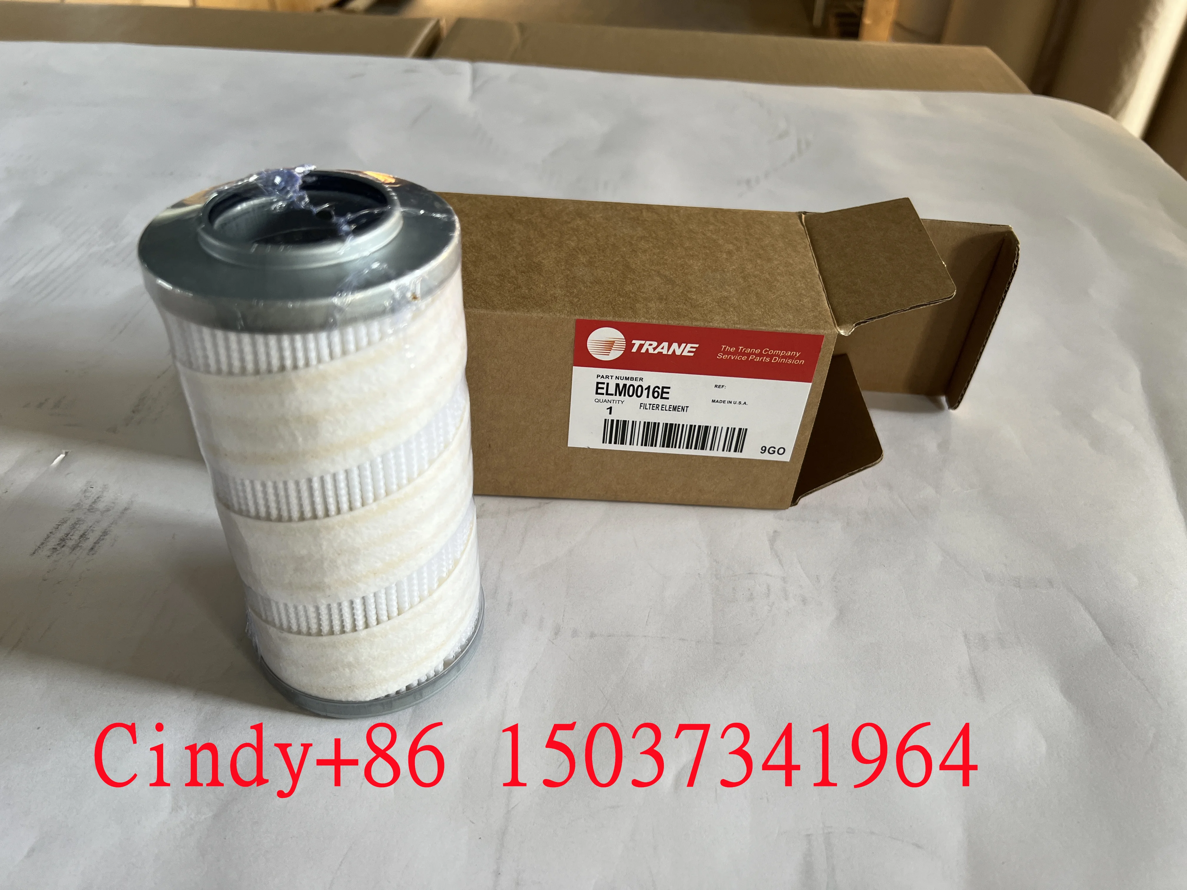 Refrigeration Compressor Parts Oil Filter Replacement ELM016E for Trane Compressor