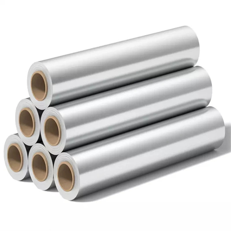 8011 10 Micron- 22 Micron Thick Aluminum Foil Paper Aluminum Foil Roll Household Aluminum Foil Price