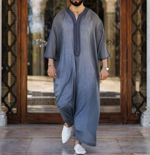 Оптовая продажа, дешевая мусульманская Даффа, Мужская Тауб абайя