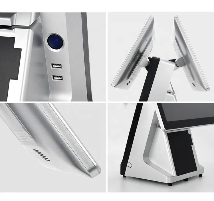 Face Recognition Access Control POS System Card Terminal EPOS System Windows EFTPOS Machine Intel I3 CPU 10-Point Capacitive