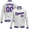 White - Purple  Black
