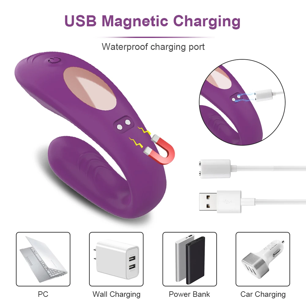 ALWUP Ferngesteuerte Vibratoren mit 10 Vibrationsmodi fr Klitoris-Massage,  Fernbedienung Erotikspielzeug fr Erwachsene
